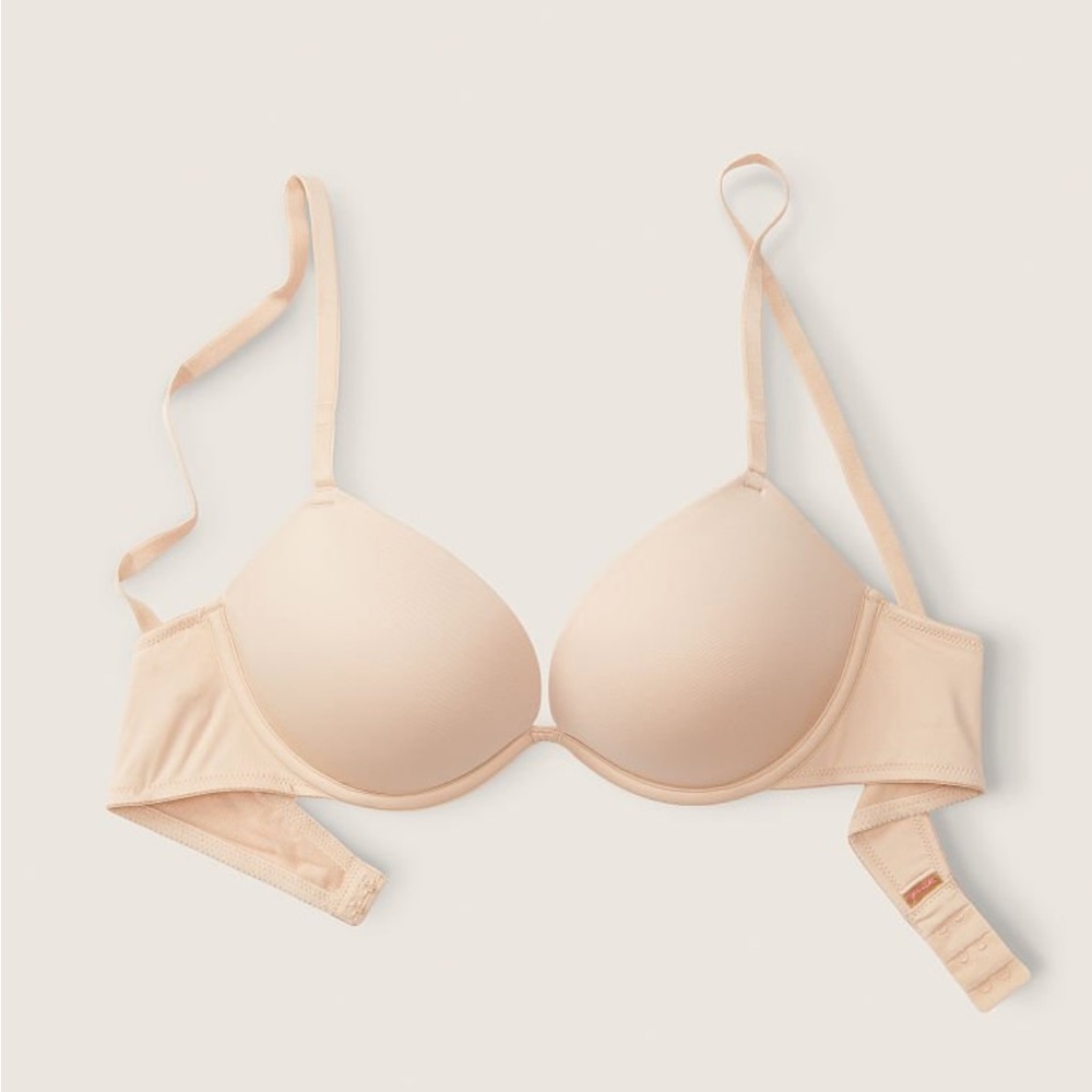 Basically New Pink Victorias Secret Wear Everywhere Súper Push-up bra